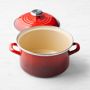 Le Creuset Enameled-Steel Stock Pot with Stainless-Steel Knob, 3 3/4-Qt.