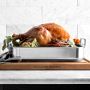 All-Clad Stainless-Steel Nonstick Roasting Pan with Rack