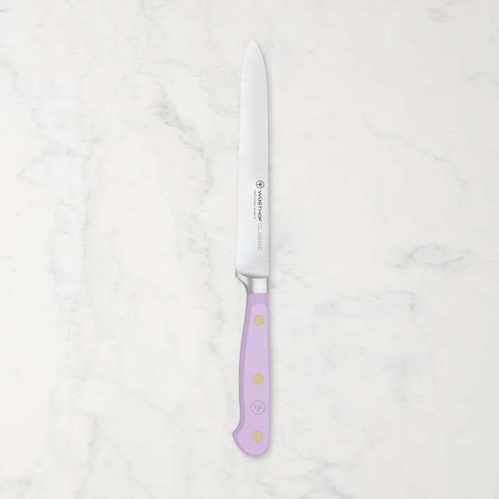 Wüsthof Classic Serrated Utility Knife, 5"