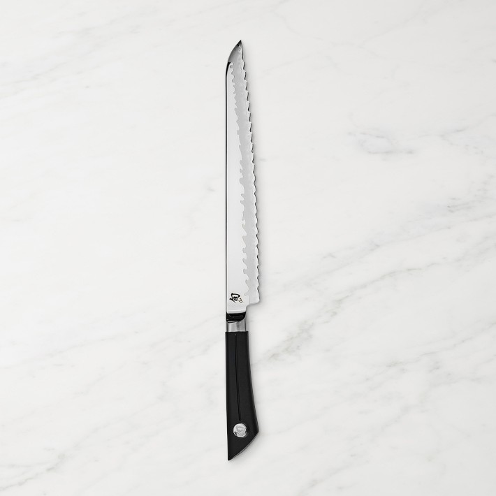 Shun Sora VB0705 Coltello Da Pane 23 Cm – Lama Seghettata In Acciaio VG10, Manico In Polimero, Fatto In Giappone - 4