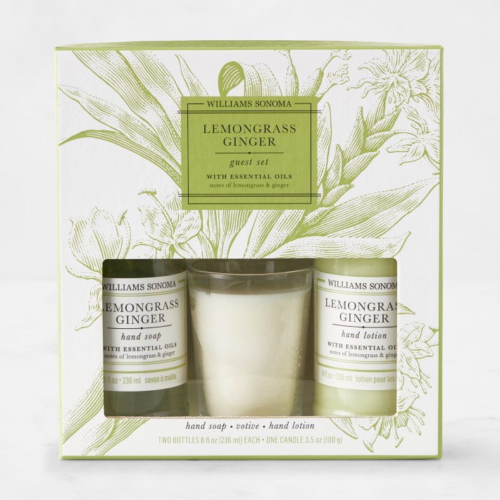 Williams Sonoma Lemongrass Ginger Guest Set