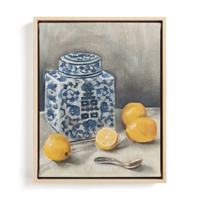 11x14 selling Clementines in Chinoiserie Footbath Art Print