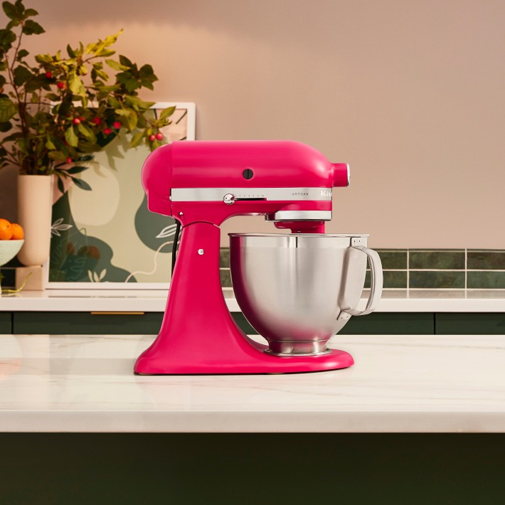 KitchenAid Color of the Year Artisan Stand Mixer Hibiscus 5 Qt. Williams Sonoma