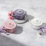 Le Creuset Stoneware Mini Round Flower Cocotte