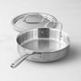 Williams Sonoma Signature Thermo-Clad&#8482; Stainless-Steel Saut&#233; Pan, 4 1/2-Qt