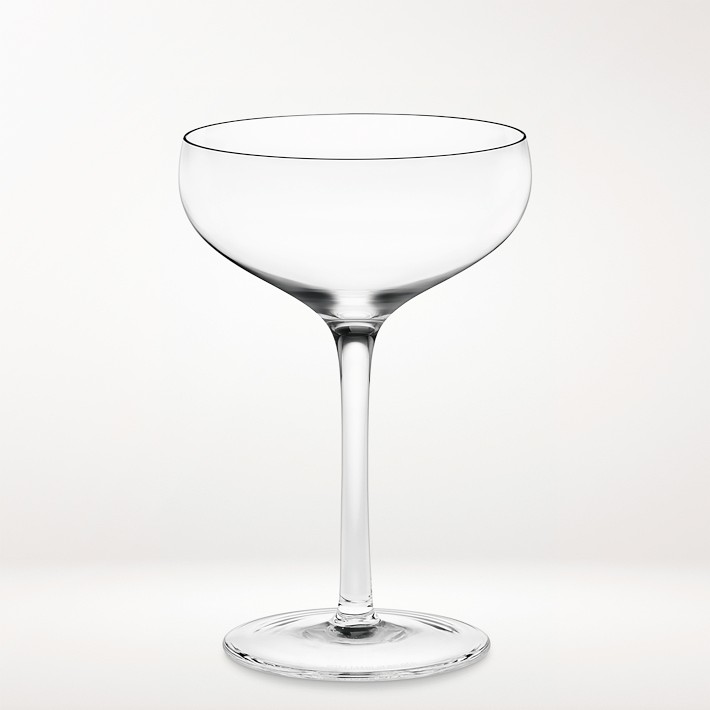 4 Williams Sonoma Reserve Coupe Cocktail Glasses - Set of 4