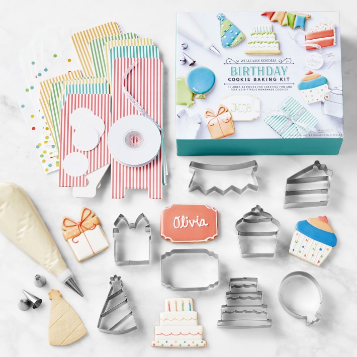 Williams Sonoma Birthday Storybox Cookie Set