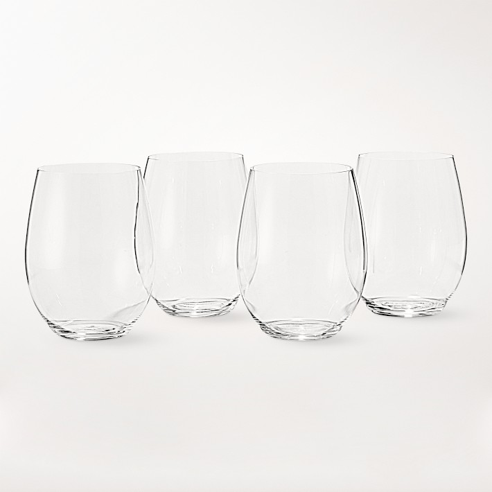 Riedel "O" Chardonnay Wine Glasses, Buy 3, Get 4 Set