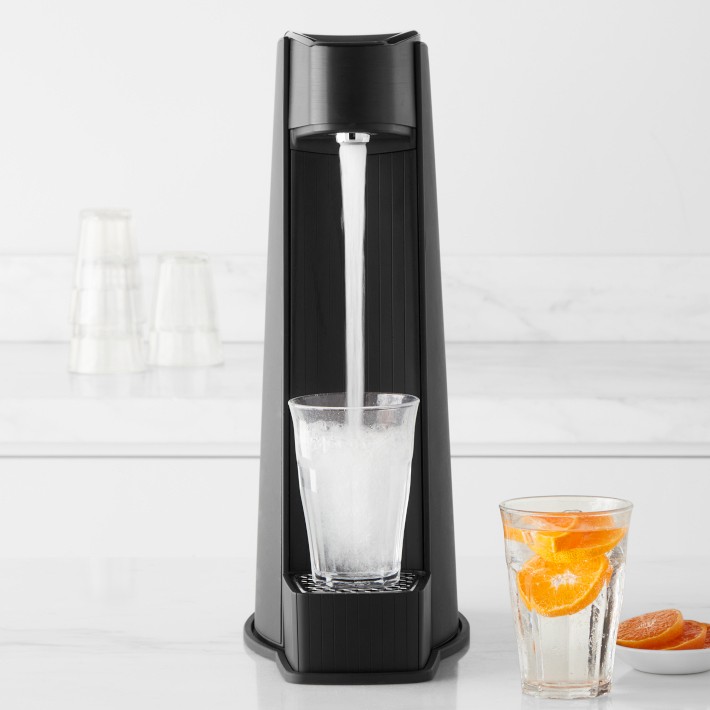 Carbon8 One Touch Sparkling Water Maker and Dispenser Williams Sonoma