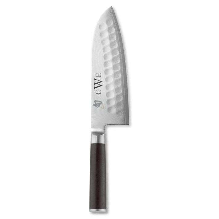 Shun Classic  Double Hollow-Ground Sumo Santoku, 7 1/2&quot;