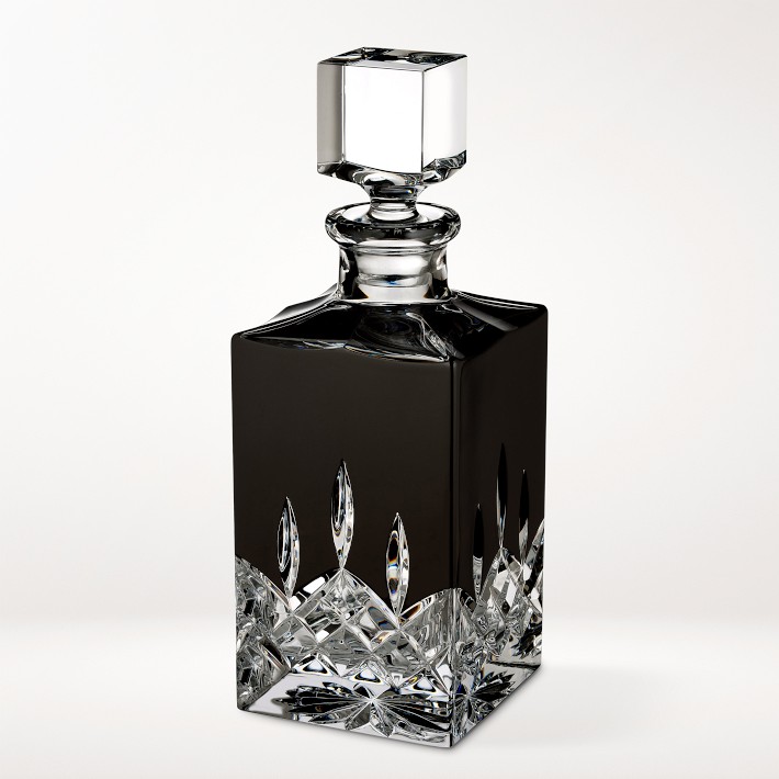 Waterford Lismore Black Square Decanter