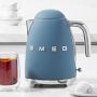 SMEG Electric Kettle 3D Logo, Matte Fog Blue