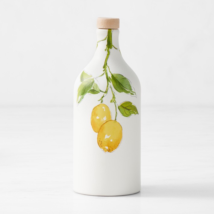 Muraglia Lemon Agrumato Olive Oil in Lemon Bottle | Williams Sonoma