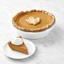 Jane's Sweet Things Pumpkin Pie with Leaf, Serves 8-10