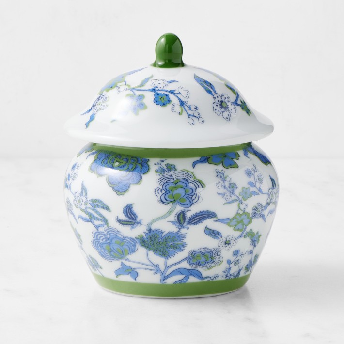 Green Ginger Jar, Multi, 6"