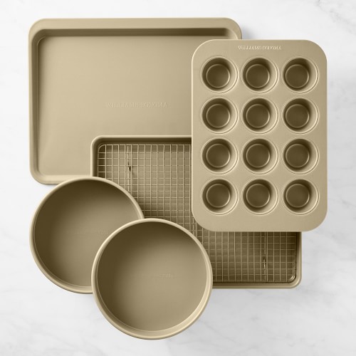 Williams Sonoma Goldtouch® Pro Nonstick Bakeware, Essential Set of 6