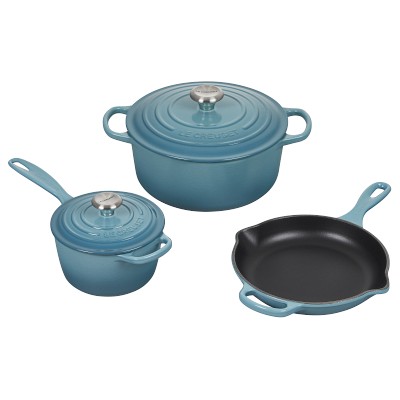 Le Creuset Medium Fish orders Dish Carribean Blue