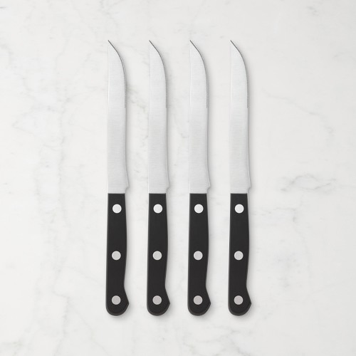 Zwilling J.A. Henckels Twin 4-Piece Steak Knife Set, Black