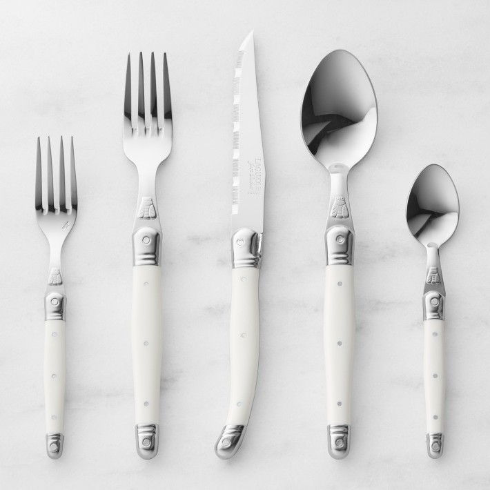 Jean Dubost Laguiole Mid-Gauge 20-Piece Flatware Set