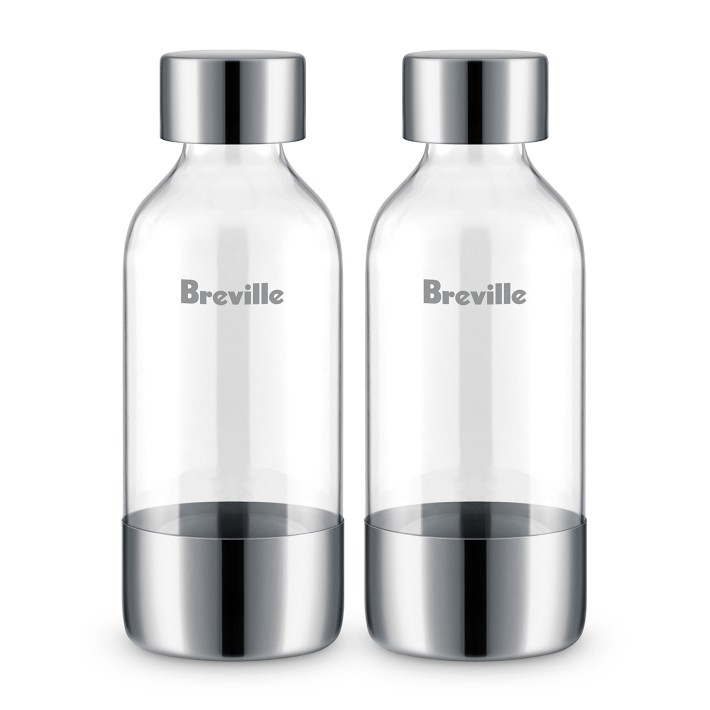 Breville InFizz Small Spare Bottle, Set of 2