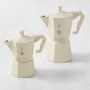 Bialetti Moka Stovetop Espresso Maker, Cream