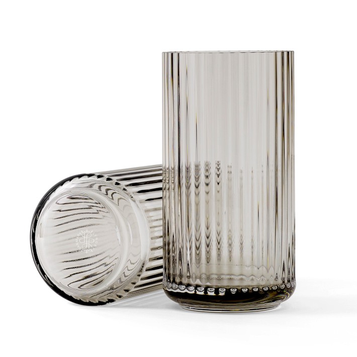 Lyngby Glass Vase, 8.1"