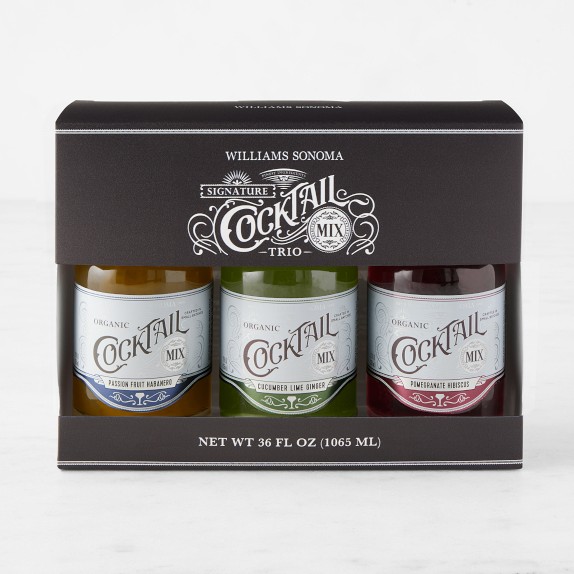 Williams Sonoma Signature Cocktail Mix Gift Set Williams Sonoma