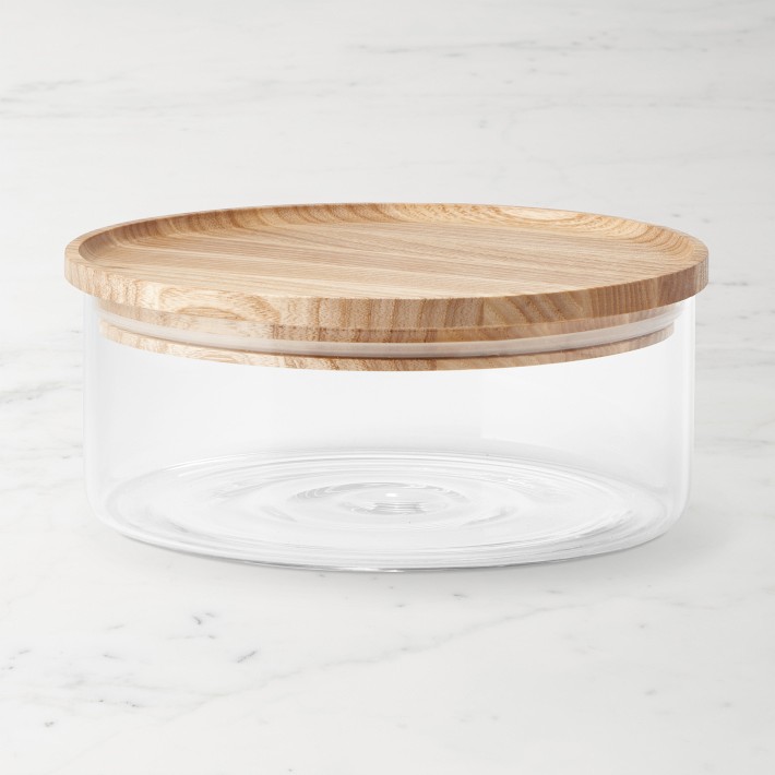 Hold Everything Stackable Glass Canister - Small