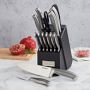 Cuisinart Classic 15-Piece Stainless-Steel Graphix Block Set