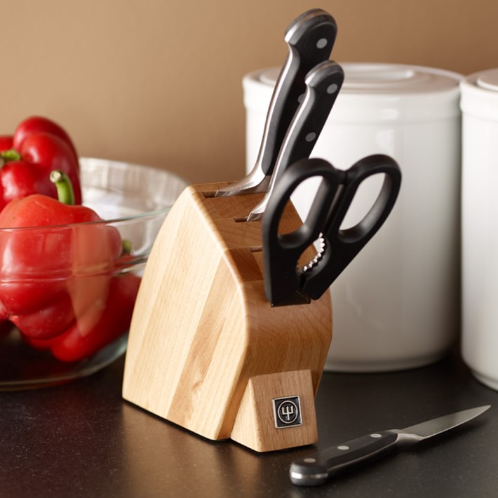 W&#252;sthof Classic Knife Block, Set of 5