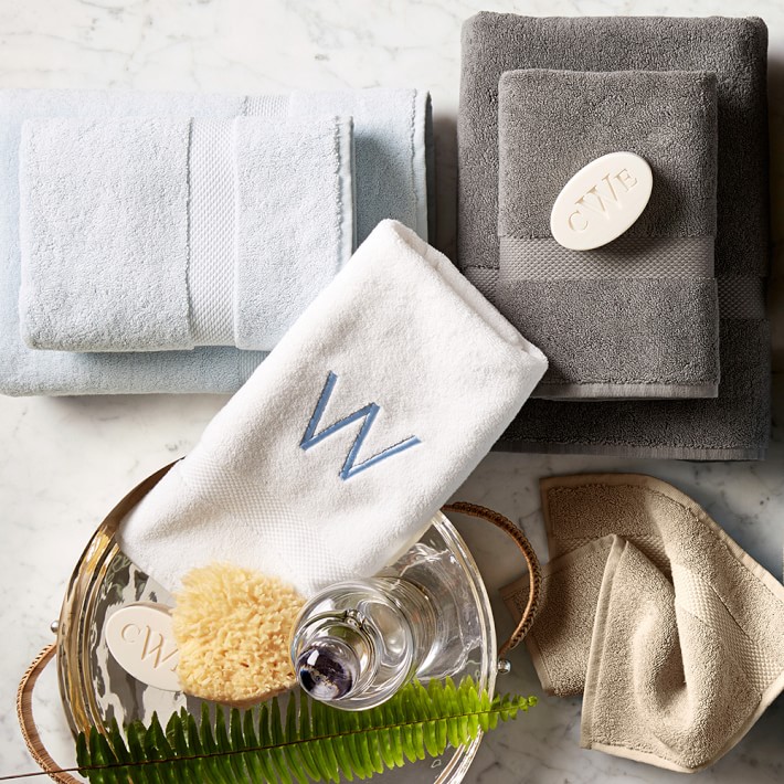 Chambers® Heritage Turkish 800-Gram Solid Bath Towels in Pewter