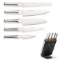 Global Ukon Block Knives, Set of 6