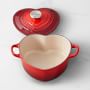 Le Creuset Enameled Cast Iron Heart, 2-Qt.