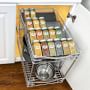 Slide Out Spice Rack Tray