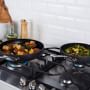 All-Clad HA1 Hard Anodized Nonstick Fry Pan Set