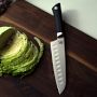 Shun Sora Hollow-Ground Santoku Knife, 7&quot;