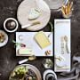 Marble &amp; Brass &quot;Cheese&quot; Rectangular Cheese Board