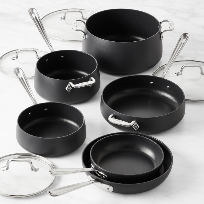 All Clad HA1 Hard Anodized Nonstick 10 Piece Cookware Set