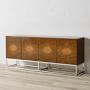 Wythe Burl Wood Double Console (72&quot;)