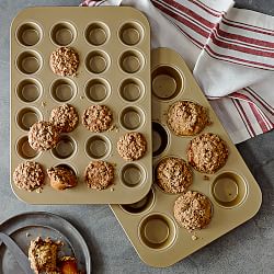 Williams Sonoma Goldtouch® Pro Nonstick Mini Muffin Pan, 24-Well