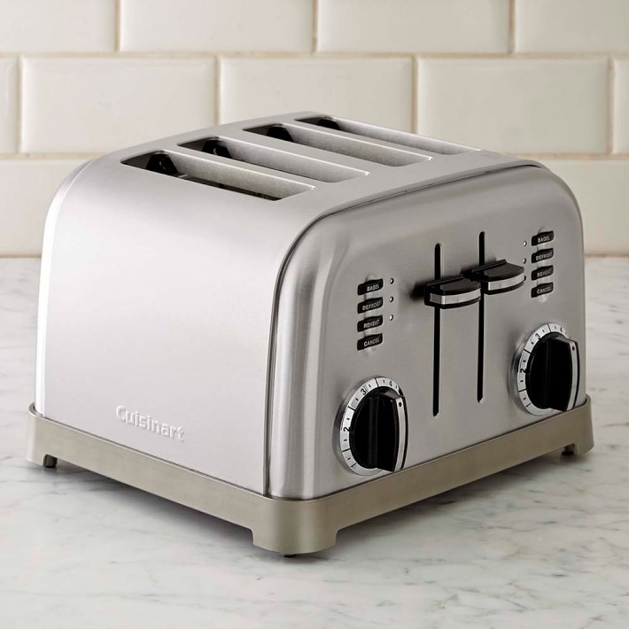 Cuisinart 4 Slice Metal Classic Toaster Stainless