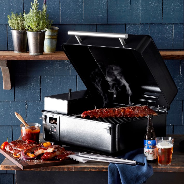 Traeger Ranger Tabletop Pellet Grill Williams Sonoma