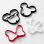 Mickey Mouse Silicone Pancake Molds, Set of 4