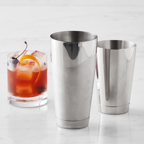 Williams Sonoma Mixology Shaking Tins, Stainless-Steel