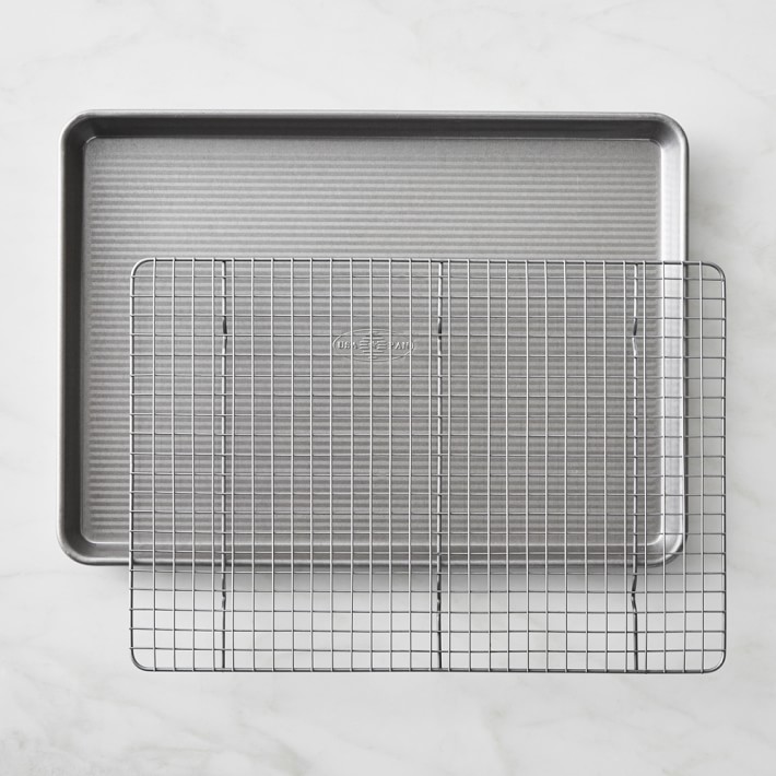 USA Pan Nonstick Half Sheet with Baking Rack