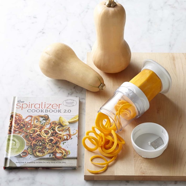 Paderno Handheld Spiralizer & Spiralizer Cookbook