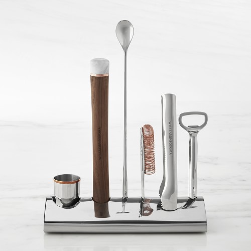 Williams Sonoma Bar Tool Set with Stand