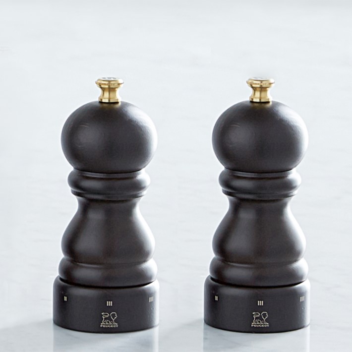 Peugeot Paris U Select Salt & Pepper Mills, Chocolate Set