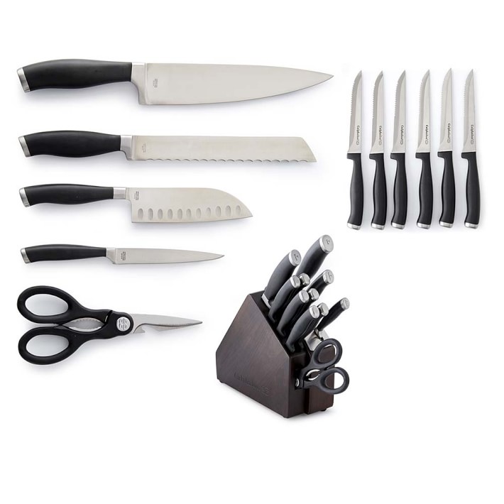 Calphalon Contemporary 12-Piece Block Set with SharpIN Technology