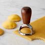 Williams Sonoma Ravioli Stamp with Walnut Handle, Circle